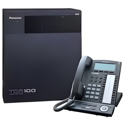 Central Telefónica Híbrida/Digital Panasonic KX-TDA100