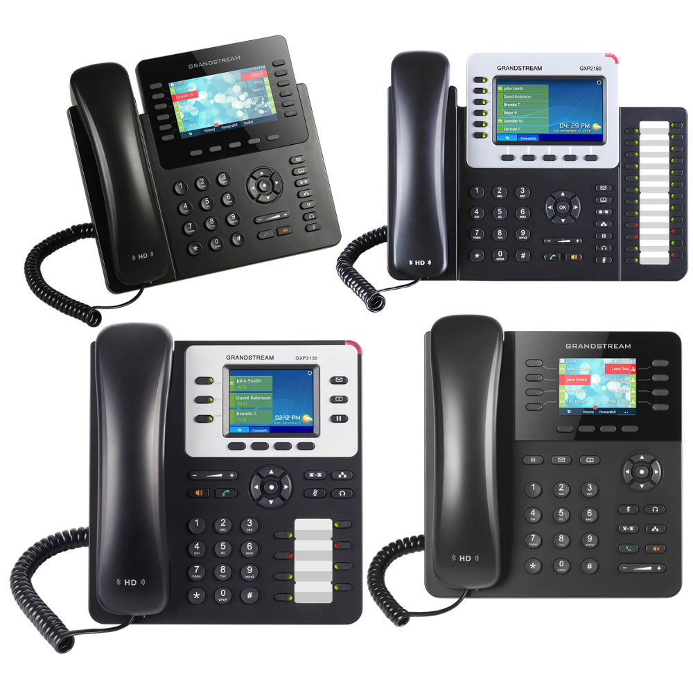 Teléfonos IP Grandstream GRP y GXP